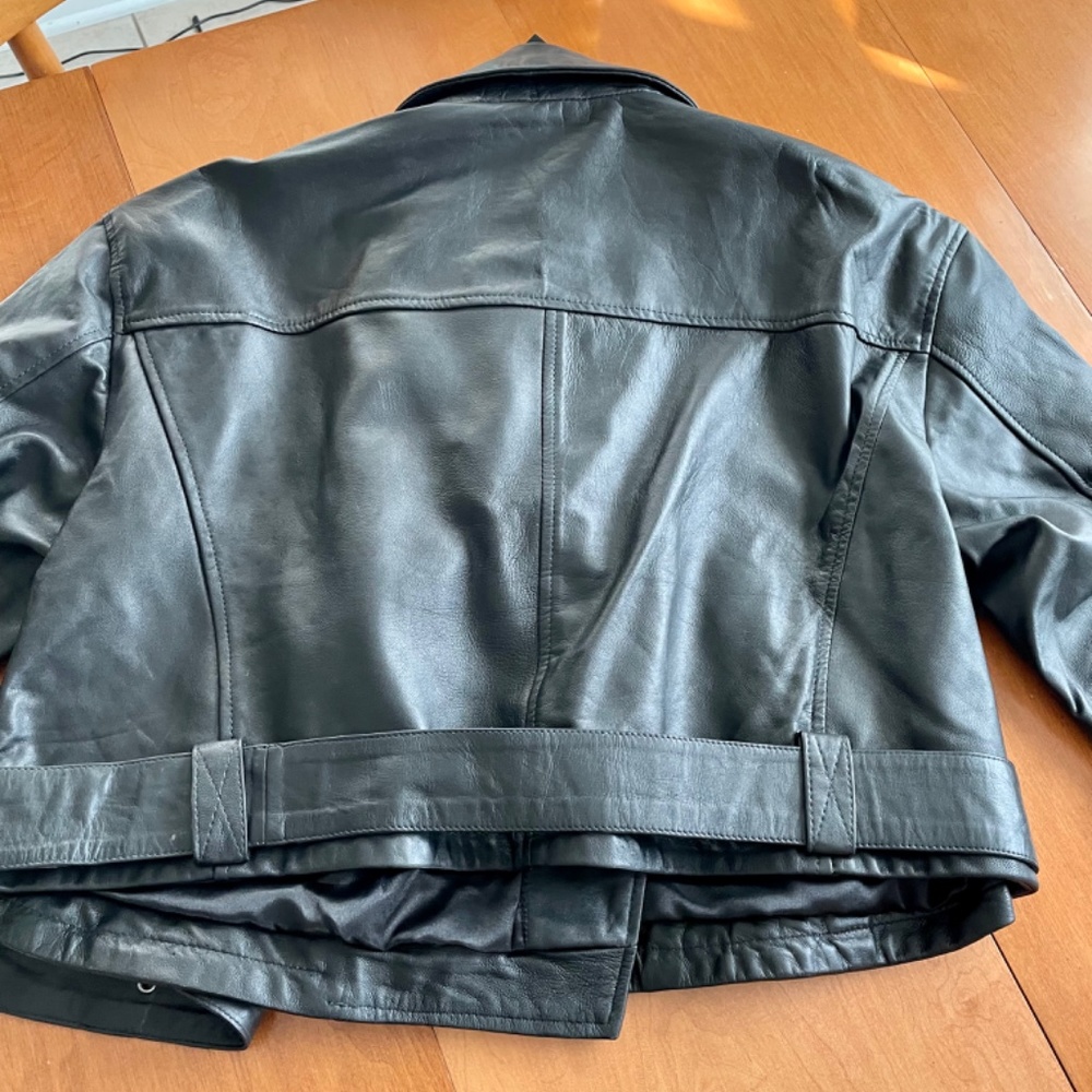 Real leather jacket - Picture 2 of 14